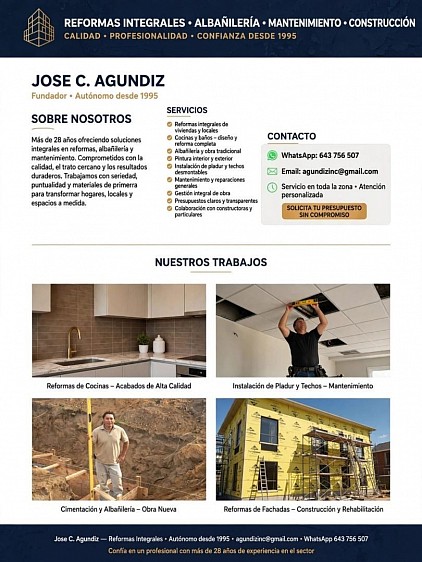Autónomo Reformas Integrales